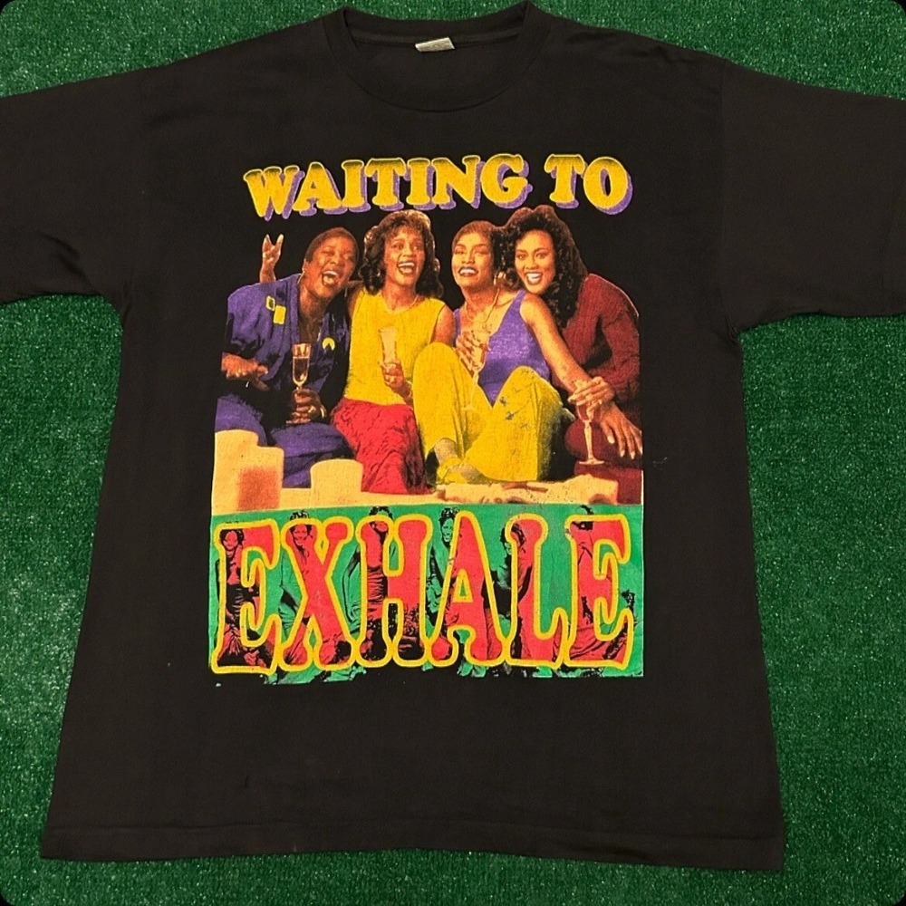 90s Waiting To Exhale Whitney Houston Rap Tee